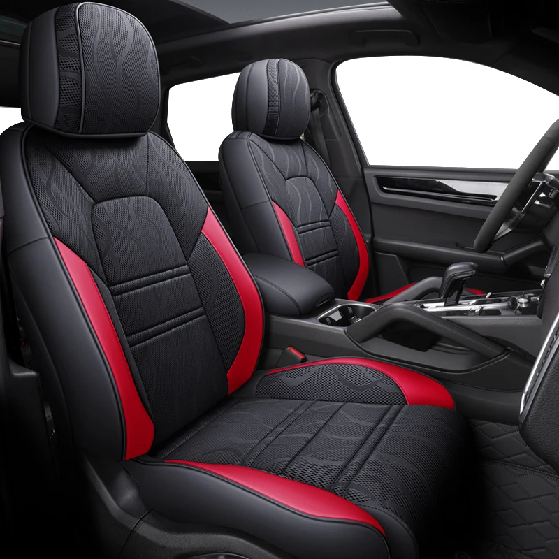 

KADULEE Custom Leder auto sitz abdeckung Für Renault Kadjar Koleos Megane II Laguna Latitude Fluence Scenic Captur Talisman c