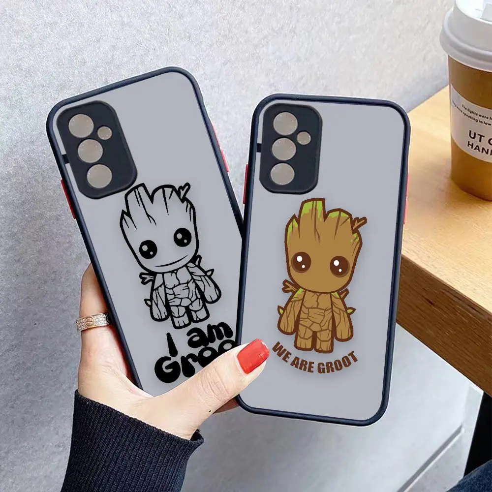 

Groot With Cute Lines Shockproof Case For Samsung M52 M32 M33 M51 M62 J2 J5 J7 J6 PLUS J4 J8 M10 M20 M23 M30S M31 5G Funda Case