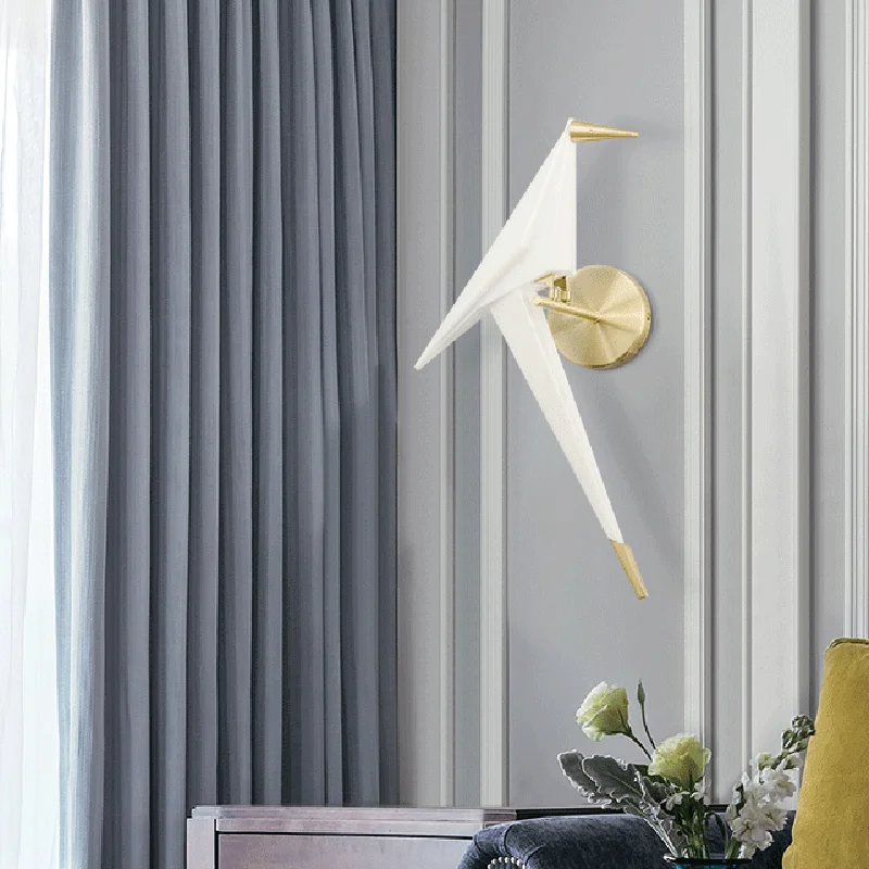 Дешево Светодиодная настенная лампа в скандинавском стиле, новый бионический светильник с птицами, простой домашний декор, настенные светильники ... Скидка Светодиодная настенная лампа в скандинавском стиле, новый бионический светильник с птицами, простой домашний декор, настенные светильники ...