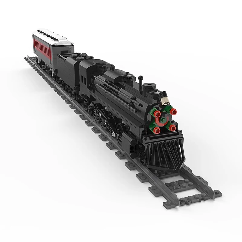 

Car sports car series polar express train car set building block model children's puzzle toy Christmas gift
