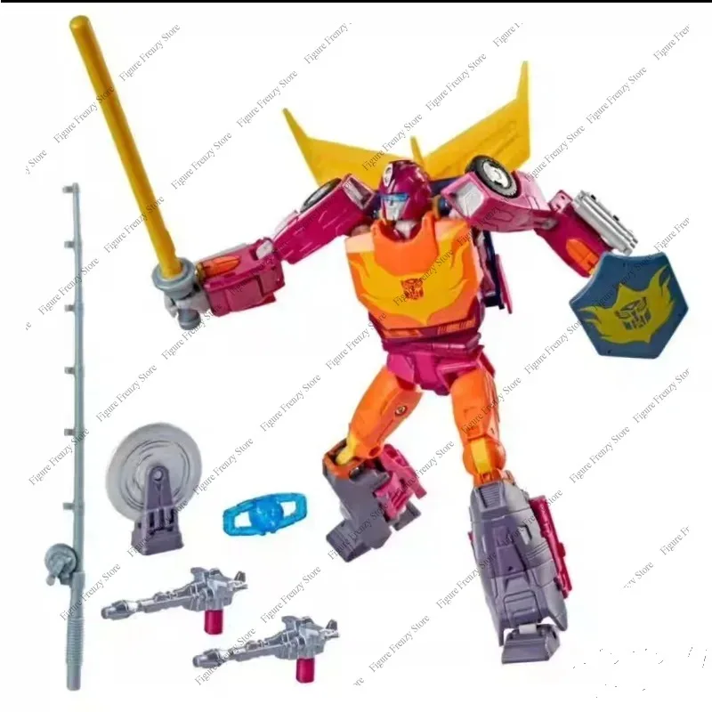 Фото Специальное предложение: Новая оригинальная коллекция Hasbro Transformers MTMTE - Hot Rod SS86 The Movie Voyager Class, фигурки для игр и коллекционирования №5