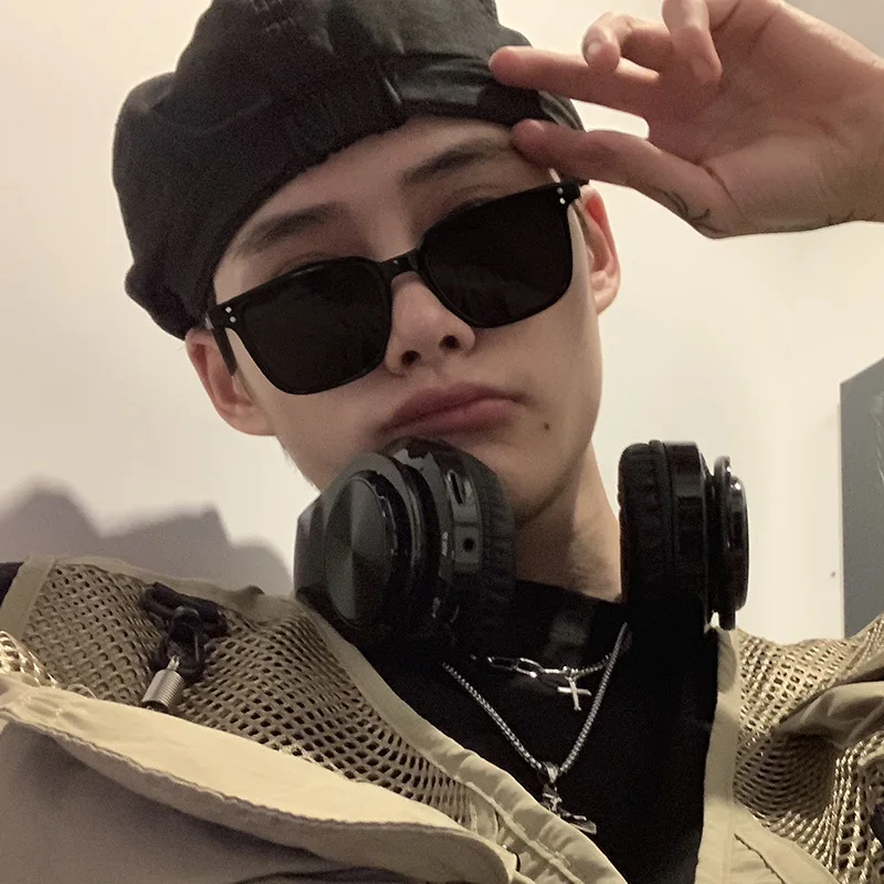 Прямоугольные солнцезащитные очки унисекс для мужчин и женщин винтажные