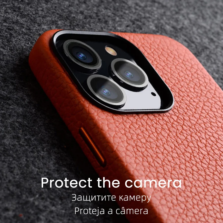 Melkco French Premium Cowhide Case for iPhone 14 Pro Max 12 13 Luxury Brand Same Genuine Leather Business Fashion Phone Cover