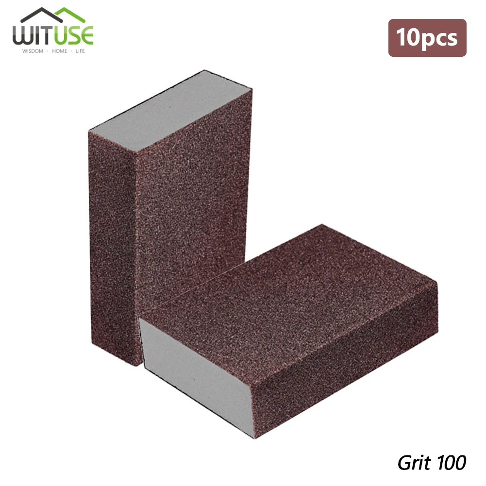 

10Pcs Magic Sponge Nano Eraser Rust Remover Brush Dish Cleaning Emery Descaling Clean Rub Pots Kitchen Tools Gadgets Accessories