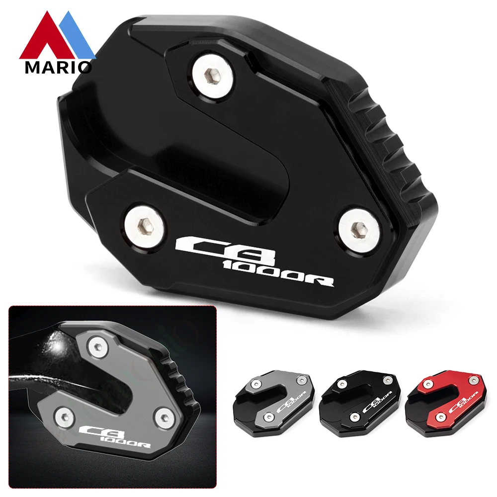 

CB 1000R Motorcycles Kickstand Foot Side Stand Extension Pad Support Plate For Honda CB100R 2008 - 2022 CB1000 R Plus 2018 2019