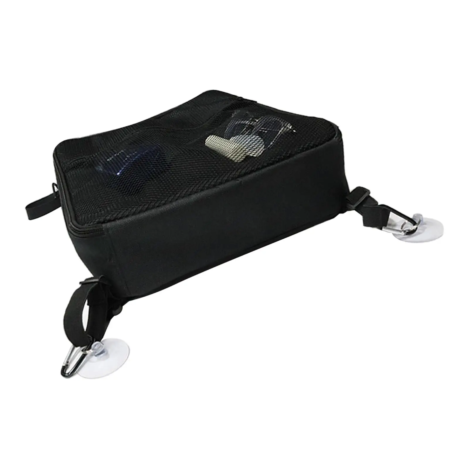 

Portable Paddle Board Deck Bag Paddleboard Cooler Mesh Top, with Suction Cup Water Resistant Easy to Install Phone Bag Accessory