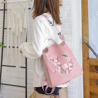 new oxford anti theft women backpack fashion embroidery school bag large capacity backpack high quality