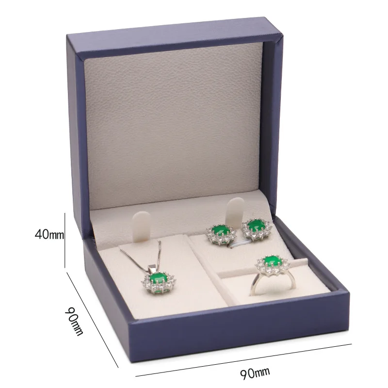 

Горячий органайзер для ювелирных изделий SNQP, синий, золотой