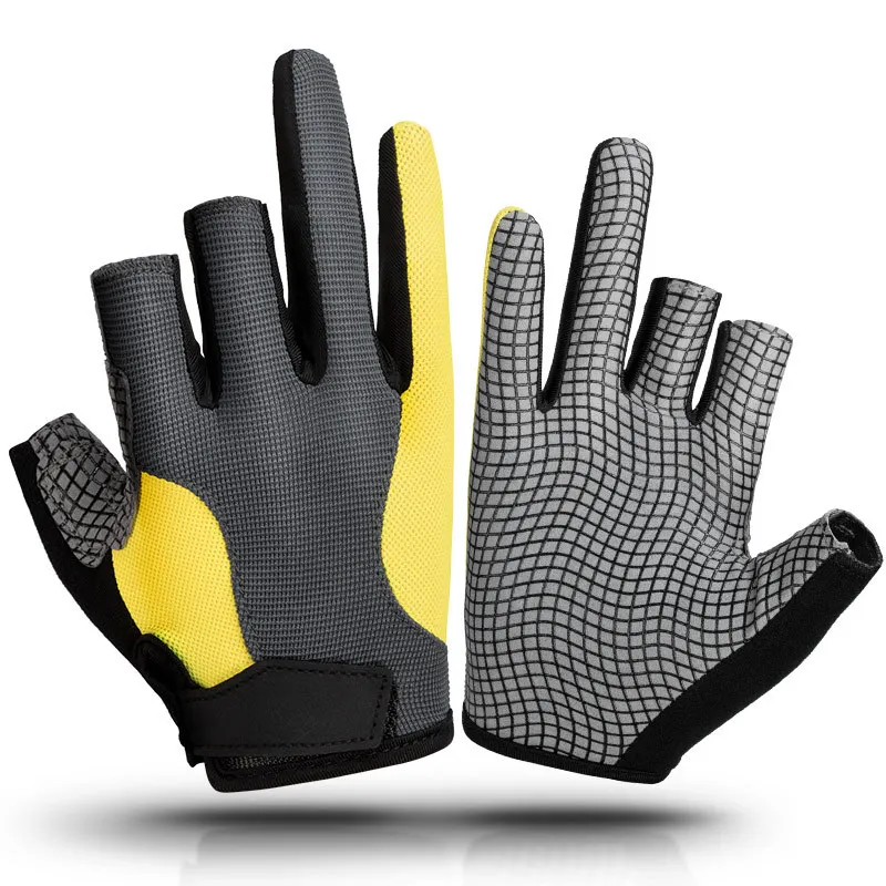

New Fishing Gloves Outdoor Riding Boating Non-slip Wear-resistant Sports Fishing Wild Fishing Gloves