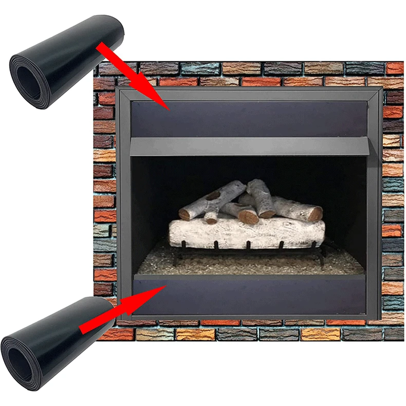 

Fireplace Draft Stopper Fireplace Cover To Block Cold Air Prevent Heat Loss Indoor Chimney Draft Blocker Vent Covers