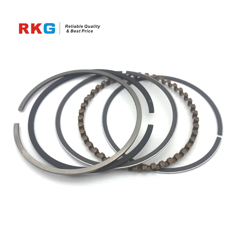 

RKG GY6 Piston Ring Fit For CH JD QJ DY DS BD WH XF KYM JS NF 125 KV8 Motorcycle Engine Cylinder Parts & Accessories 52.4*1*1*2