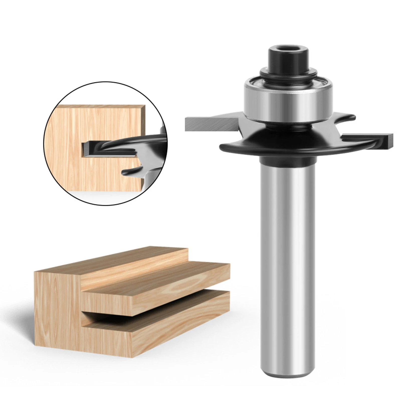

Концевая фреза с Т-образным пазом и подшипником, 8 мм