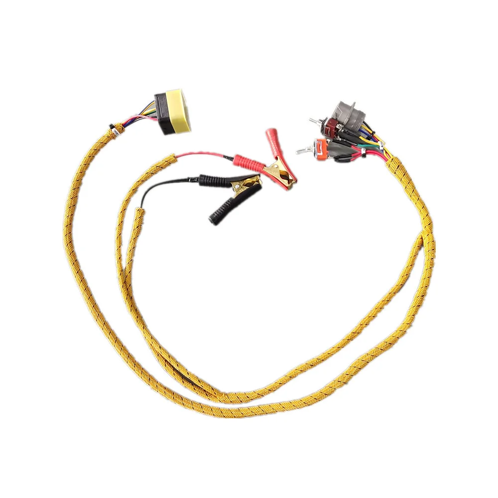 

Excavator Parts For CATer-pillar E345B C7 C9 C13 Series Engine Start Throttle Cable Inspection Test Harness