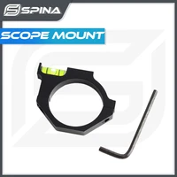 hunting spirit bubble level rifle scope mount for 25 4mm 30mm 35mm rifle sight scope rings
