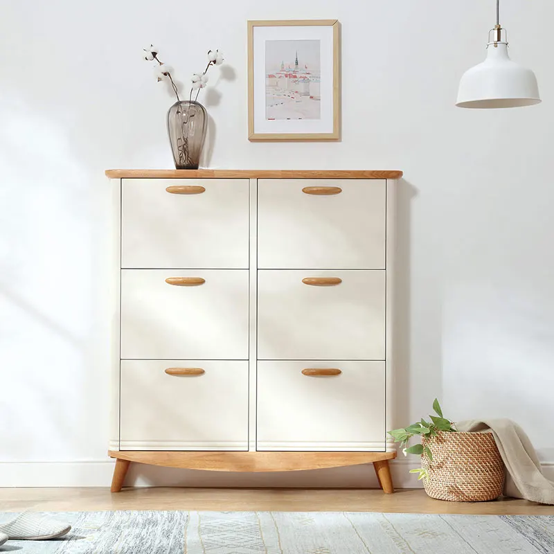 

Cabinet Shoe Cabinets Organizers Modern Entrance Mobile Luxury Shoe Cabinets Rack Wood Mueble Zapatero Home Furniture WW50SC
