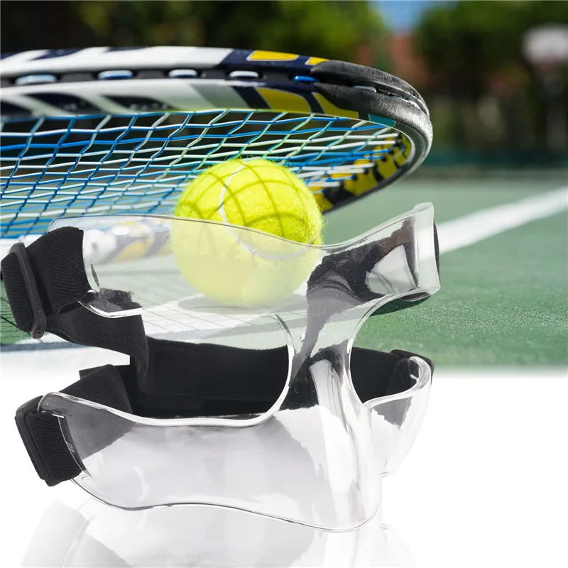 

Sports Nose Helmet Basketball Mask Nose Guard Face Shield Protective Mask With Adjustable Elastic Strap Anti-collision Equipment