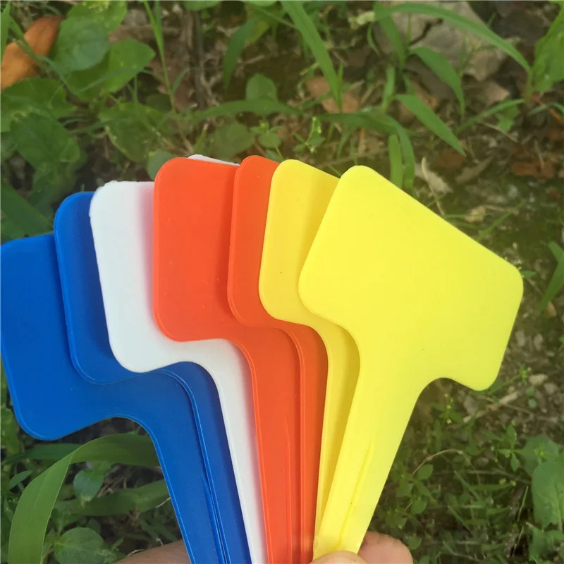 Plant Labels Plastic Plant Markers Colorful Plant Labels Garden Tags Waterproof Plant Labels