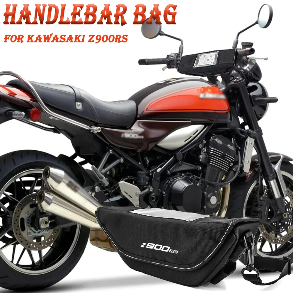 

Motorcycle accessory handlebar bag waterproof storage navigation travel bag suitable for KAWASAKI Z900RS Z900RS