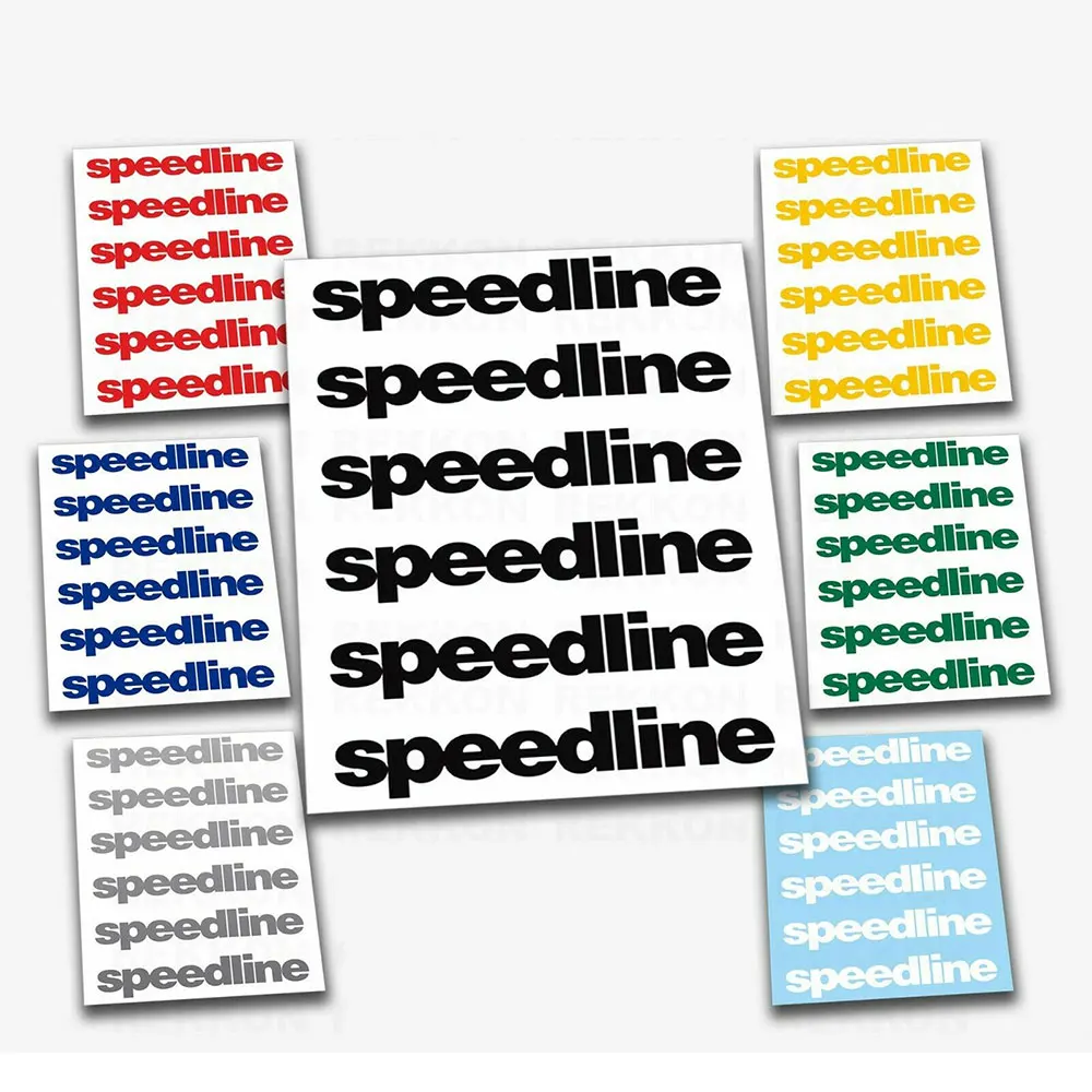 

X6 4 "102 мм для speedline, наклейка, обод колеса, спицы