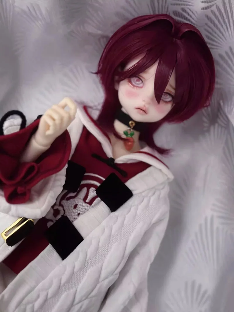 Парик куклы bjd подходит для 1/4 1/3 размер высокотемпературная шелковая укладка