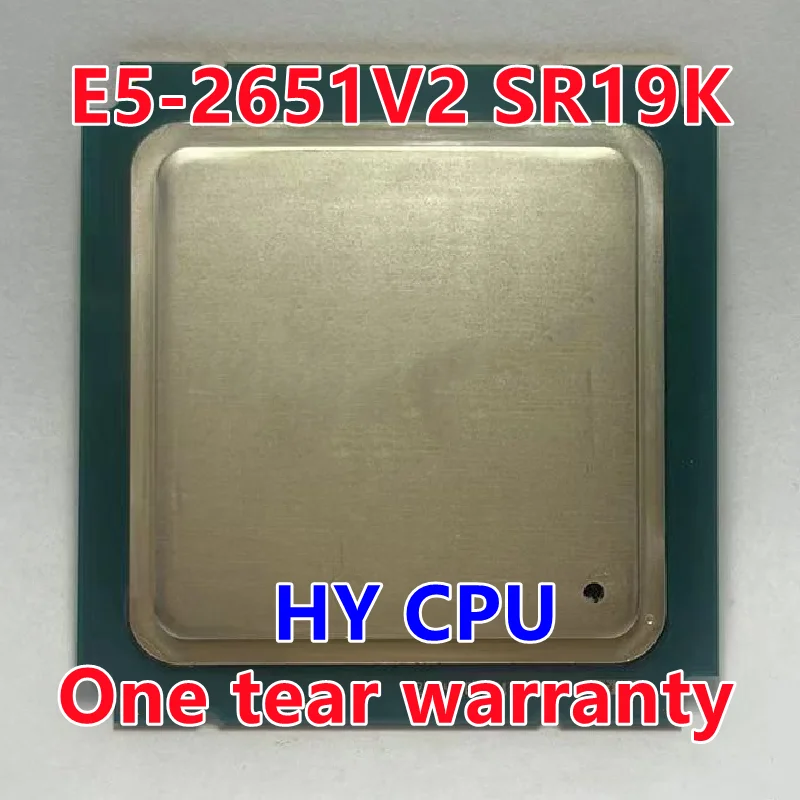 

E5 2651 V2 E5 2651V2 процессор 1,8 GHz 30M Cache LGA 2011 SR19K