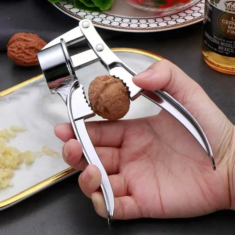 Пресс для чеснока дробилка кухонная мясорубка из нержавеющей стали