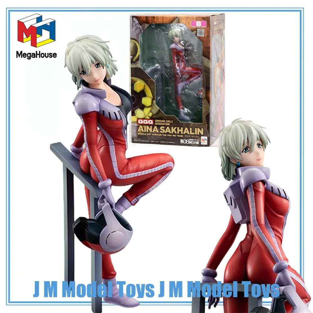 Фото 【JM】100% Оригинальная коллекционная фигурка MegaHouse Gundam Girls Generation Kidou Senshi Gundam: Dai 08 MS Shotai Aina Saharin в наличии №1