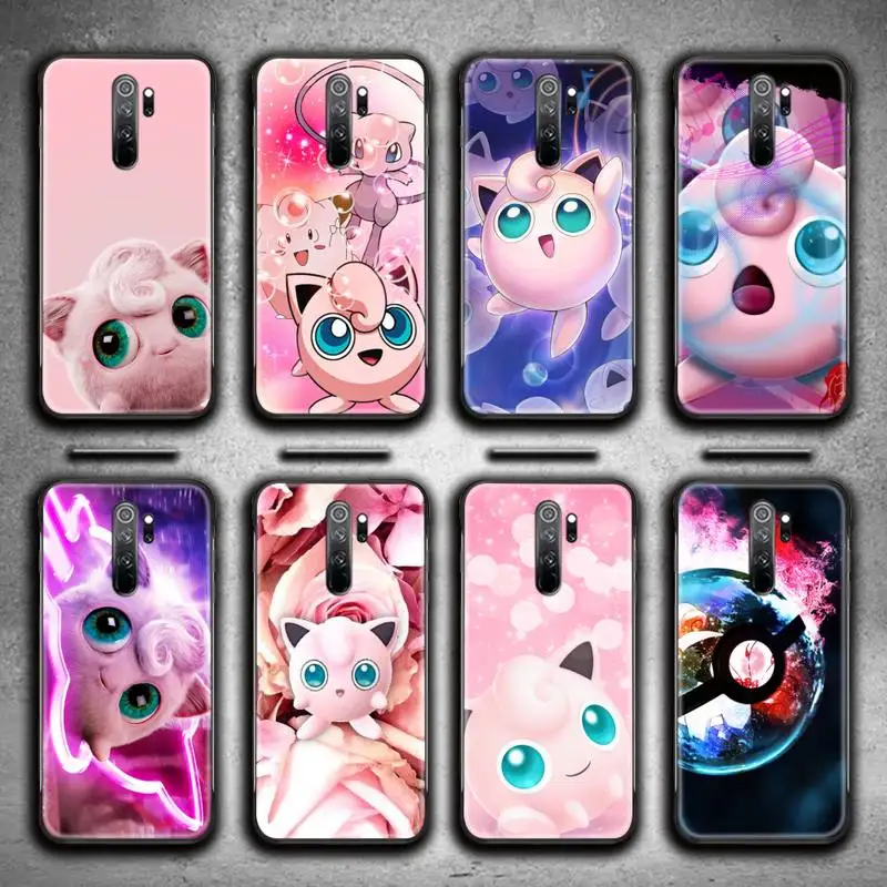 

Pokémon Jigglypuff Phone Case for Redmi 9A 9 8A Note 11 10 9 8 8T Pro Max K20 K30 K40 Pro