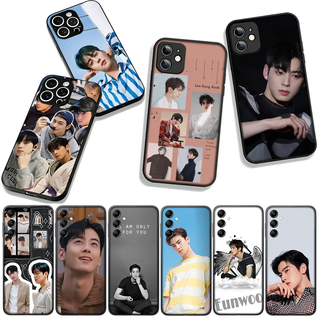 Фото Чехол с изображением Чха Эун-У (Ли Дон-мин) из K-POP для OPPO A54 A40 A60 A80 A18 A16 A17 A38 A78 A79 A57 A55 A3 Pro A96 A15 A12 №1