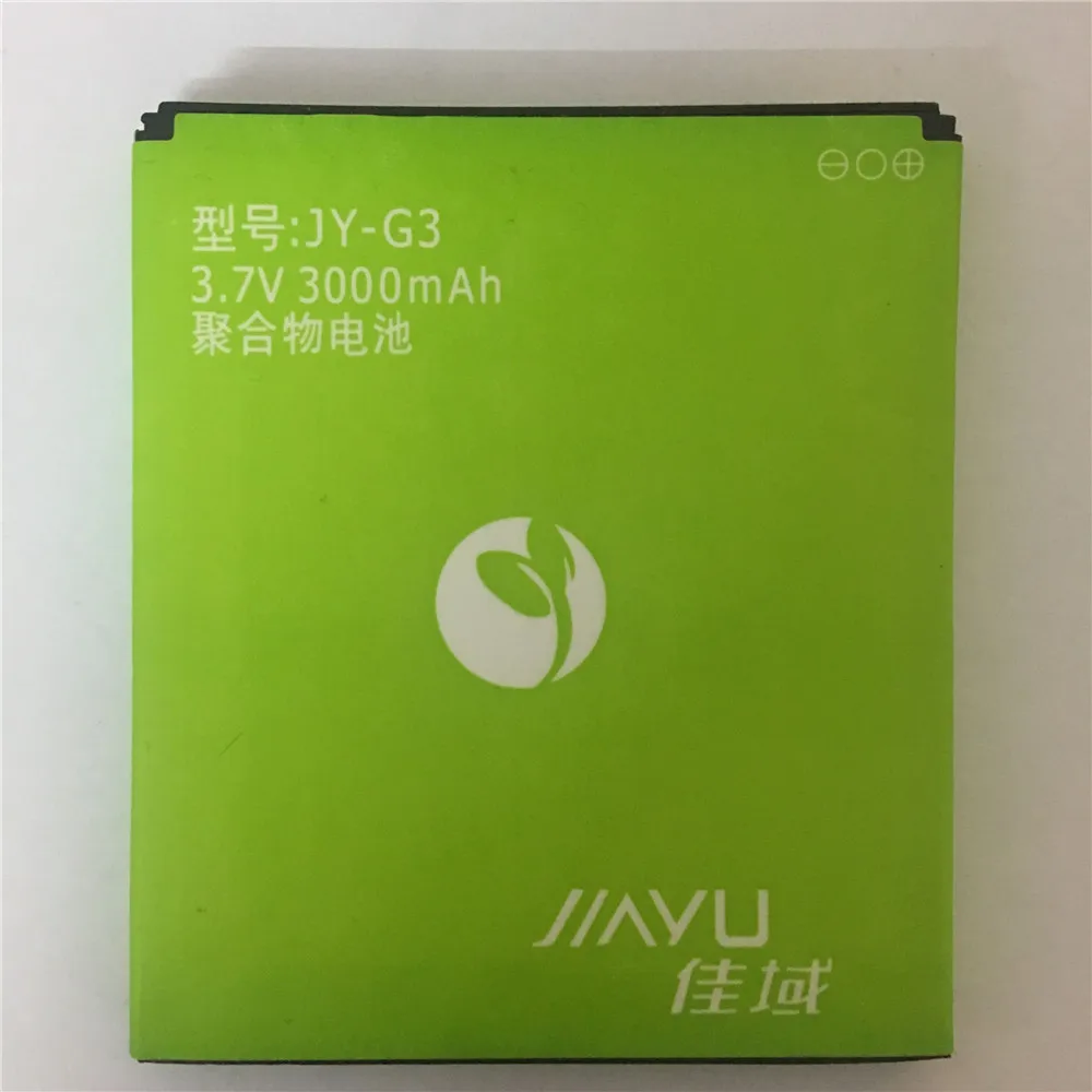 Новый оригинальный аккумулятор JY-G3 для JIAYU G3 G3S G3C G3T 3000mAh высокого качества мобильного телефона, подзаряжаемый аккумулятор, в наличии.