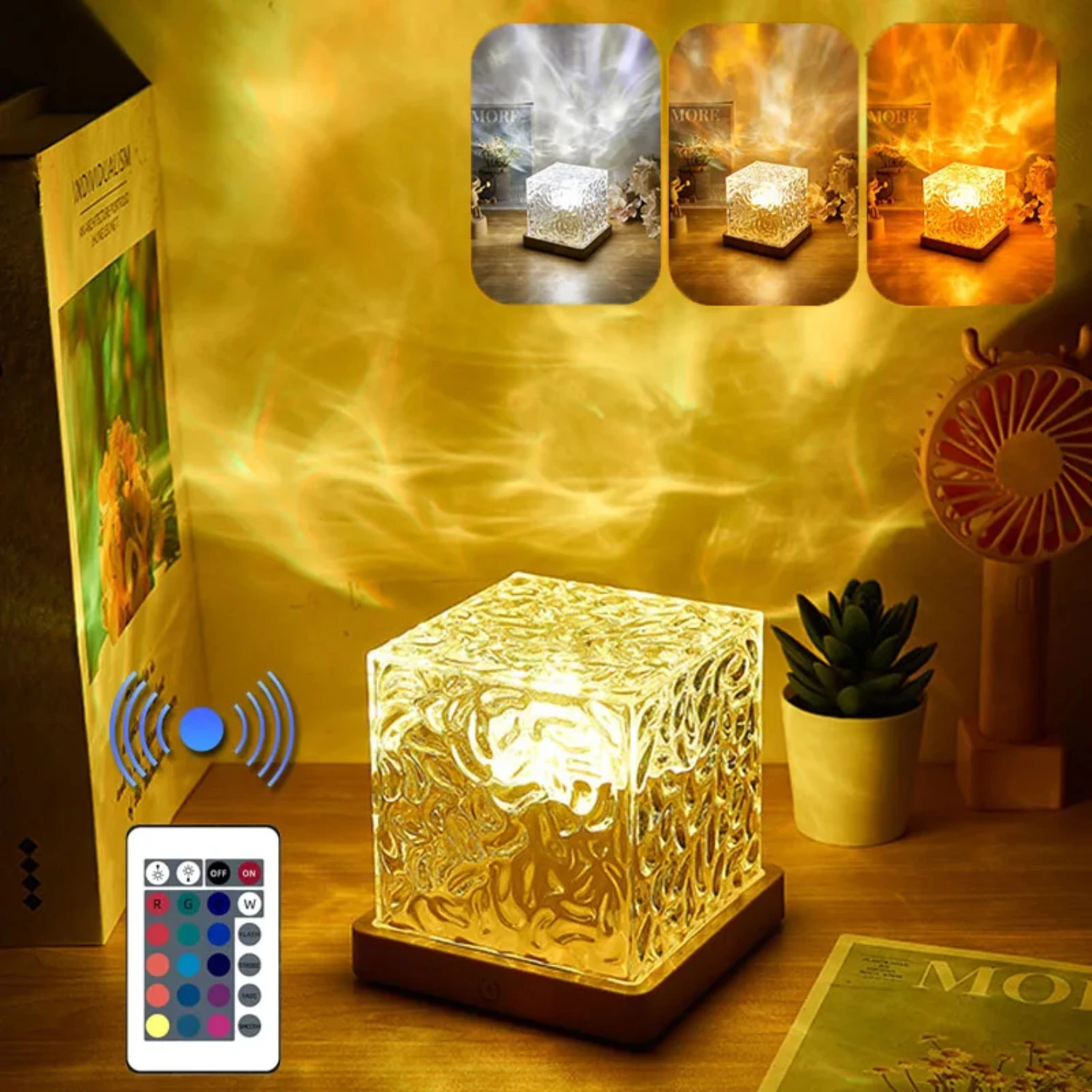 Доступны в ярких цветах 3/16 это уникальная лампа Dynamic Flame Crystal Lamp проектор с