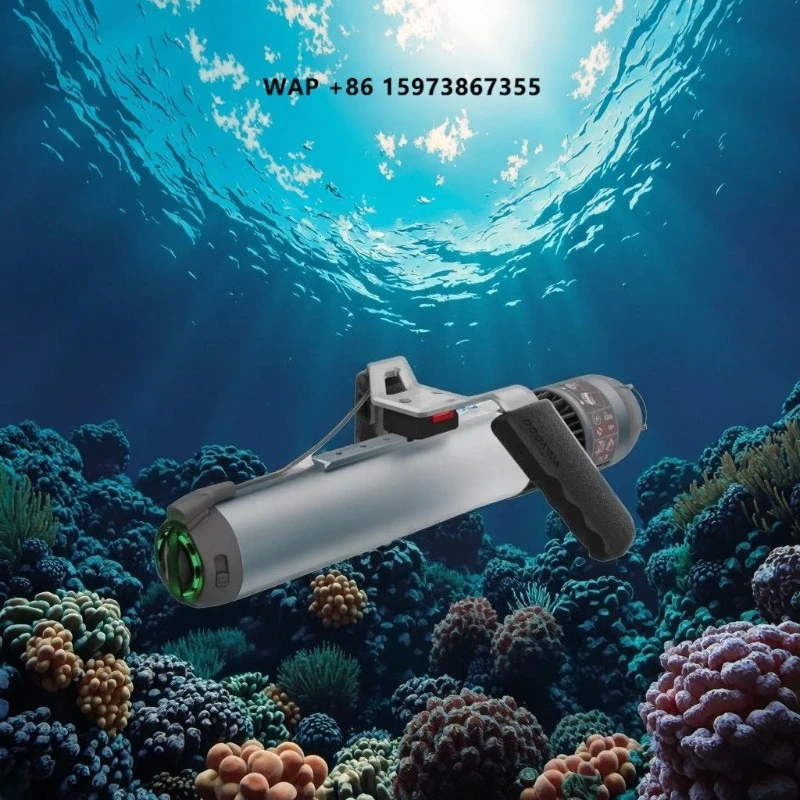Фото Подводный скутер Waydoo Subnado Plus 800W, максимальная скорость 2,4 м/с, алюминиевый сплав, батарея 144 Вт·ч, легкий вес 1,8 кг, время работы до 56 минут №1