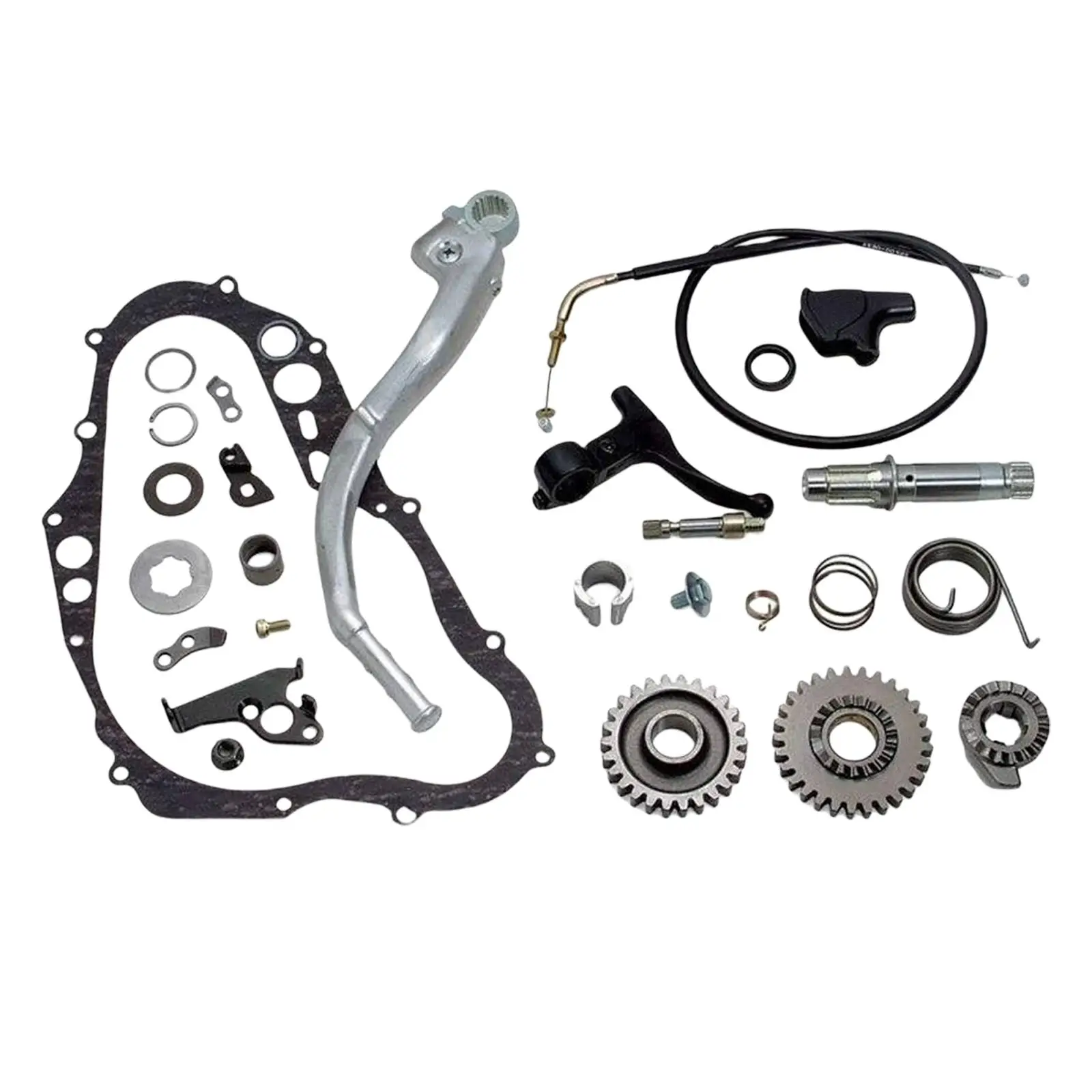 

Complete Starter Kick Start Kit 26300-29815 Motorcycle Spare Parts Kickstarter Kit for Suzuki Dr-Z400E Dr-Z400SM Dr-Z400S