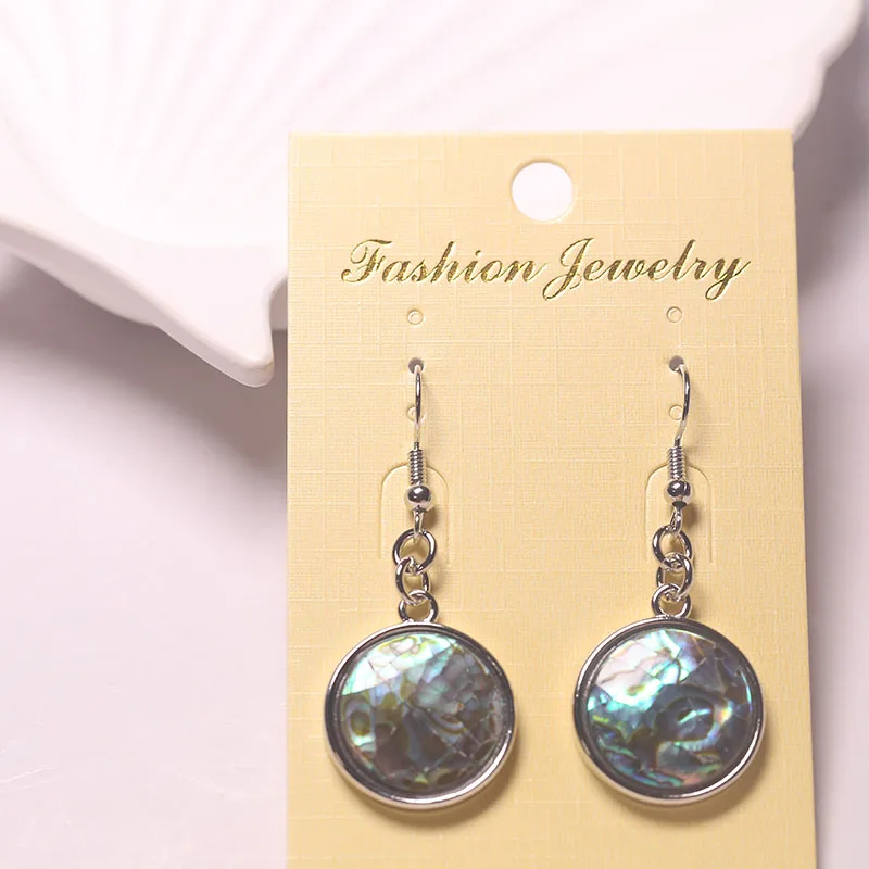 Женские Сверкающие Украшения С Кристаллами Простые Круглые Висячие Серьги