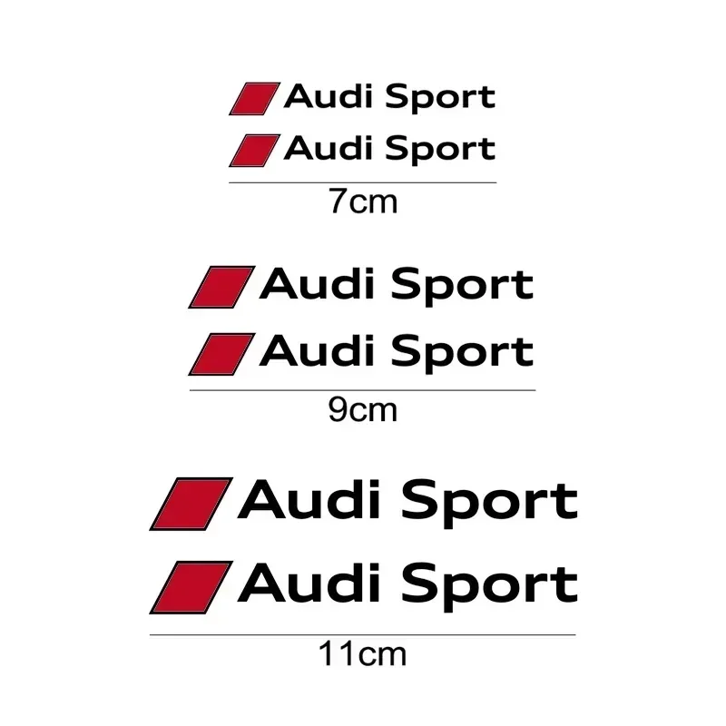

6 шт. модифицированные наклейки на суппорт колеса автомобиля для Audi Logo S8 RS5 RS3 RS6 Q5 Q7 A3 A4 A5 A6 A7 A8 S3 S4 S5 S6 S7 TT TTS Sport
