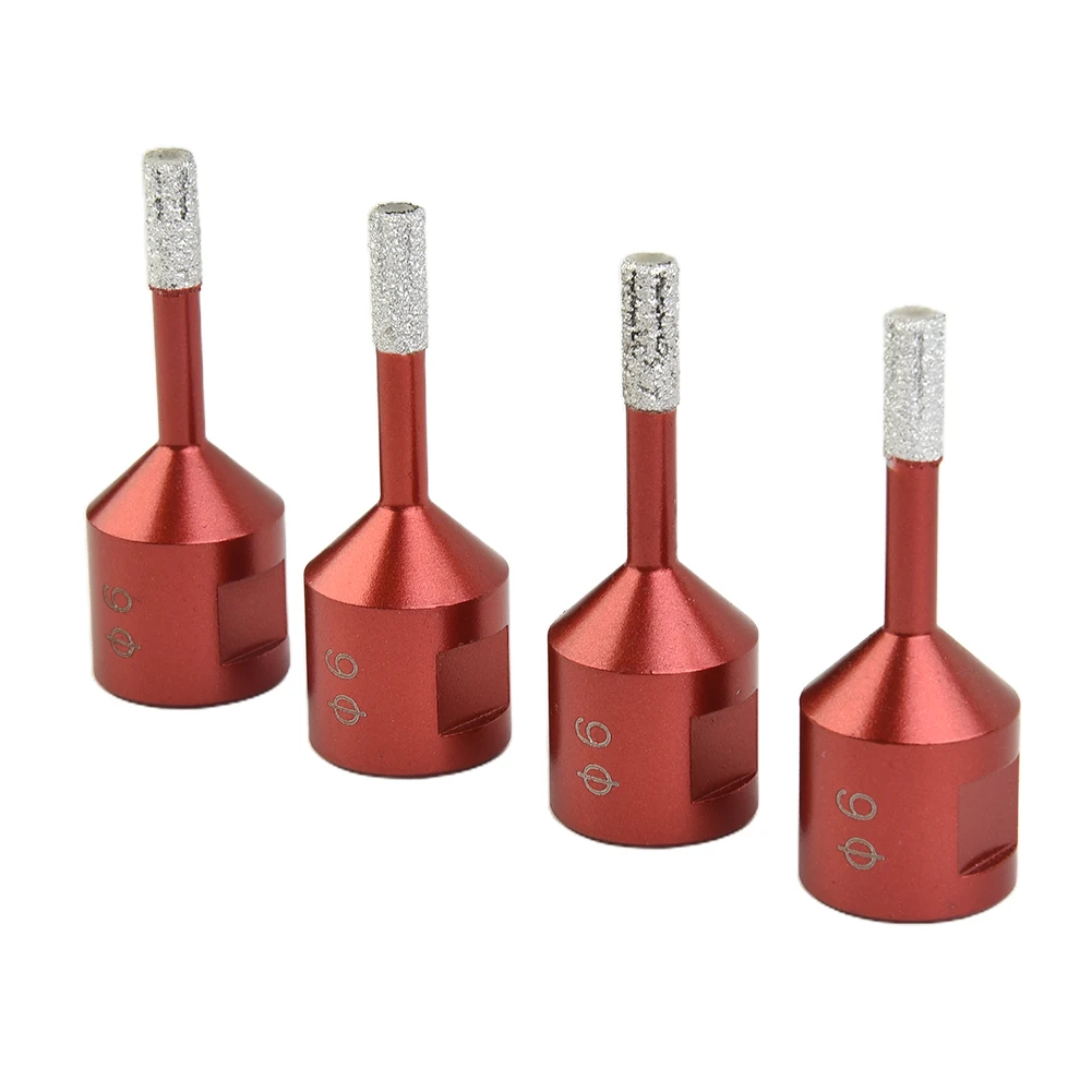 

6mm Reaming Drill Vacuum Brazing Drill Bits Dry M14 Drill Glass Granite Porcelain Tile High Quality Workman 2021