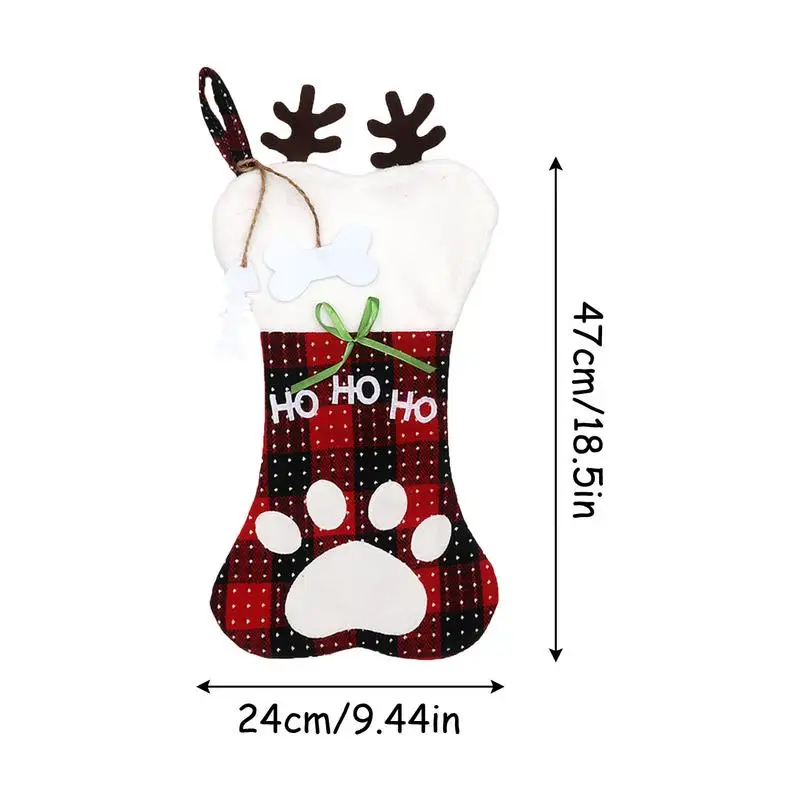 Рождественские чулки сумки рождественские носки с героями мультфильмов