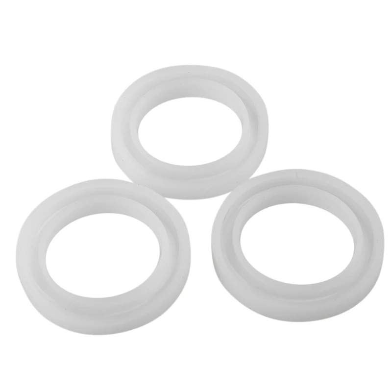 

Large Resin Bracelet Bangle Mold 3 Pack Inner Diameter 60Mm-Silicone Bracelet Molds Resin Casting Mold For Jewelry Making DIY Cr