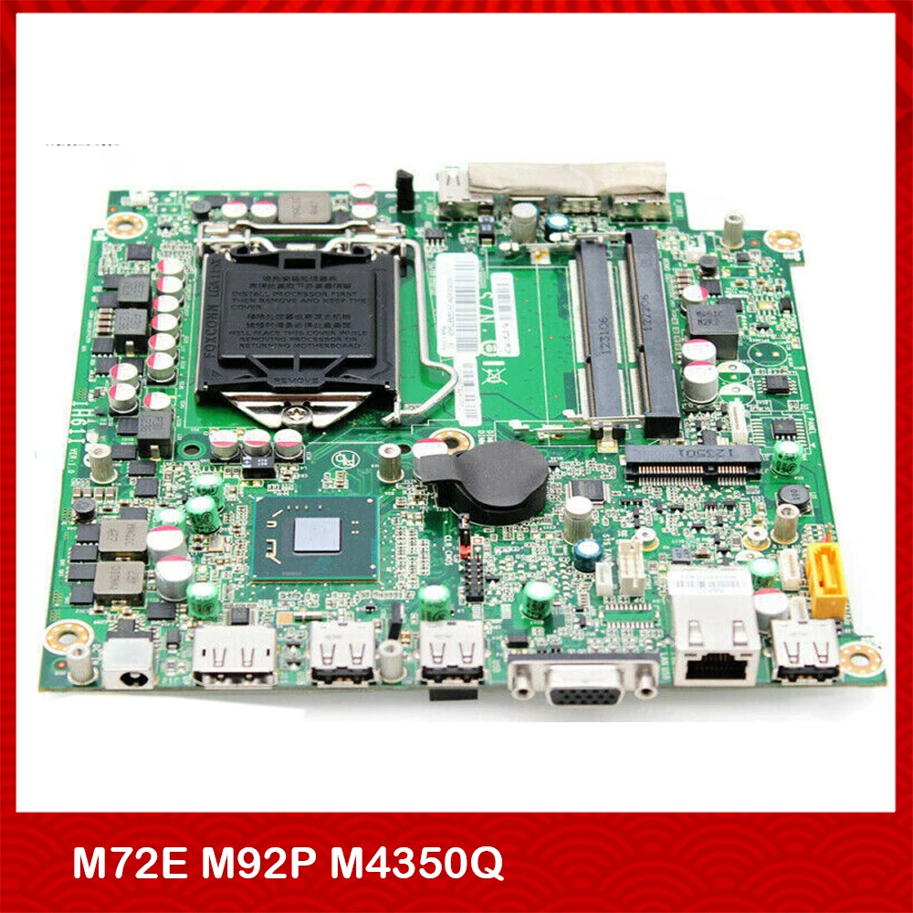 Desktop Motherboard For Lenovo M72E M92P M4350Q IH61I H61 03T7347 03T8184 03T8195 System Board Fully Tested