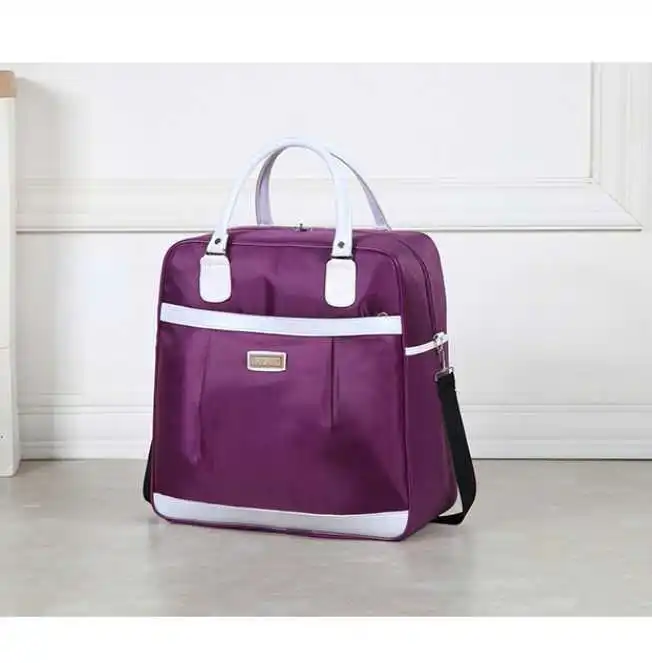 Women Large Capacity Handbag Travel Duffle Bags Portable Multifunction Tote Casual Weekend Waterproof Luggage Bag