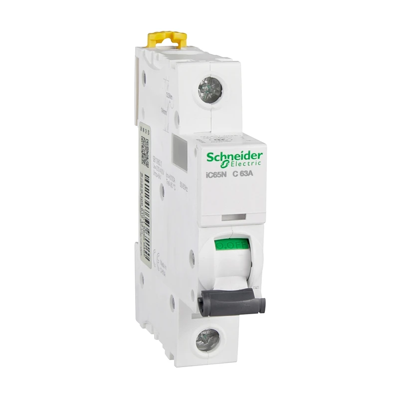 Schneider Electric Acti9 iC65N 1P MCB Миниатюрный автоматический выключатель C 1A 2A 3A 4A 6A 8A 10A 16A 20A 25A