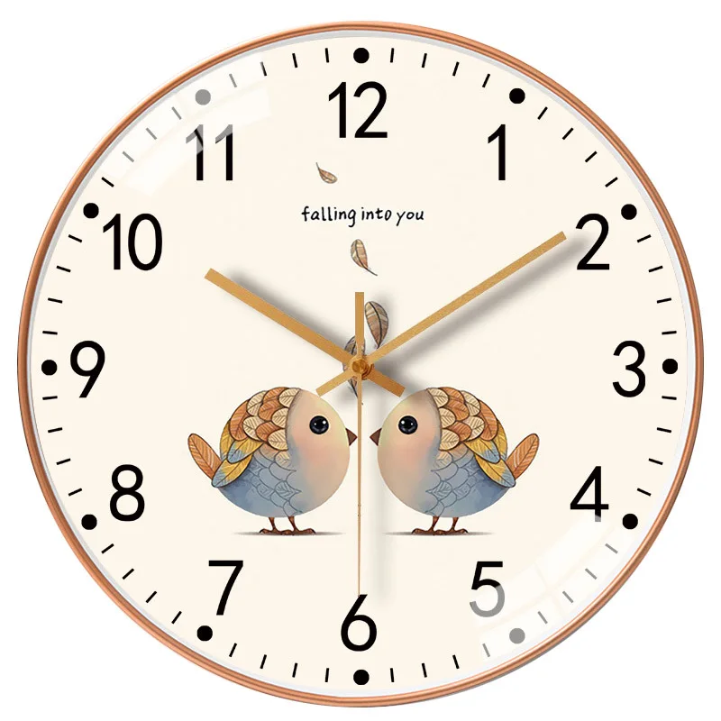 

"8 Inches 20cm" Wall Clock Living Room Simple Modern Fashion Silent Quartz Clock Fashion Creative Round Watches