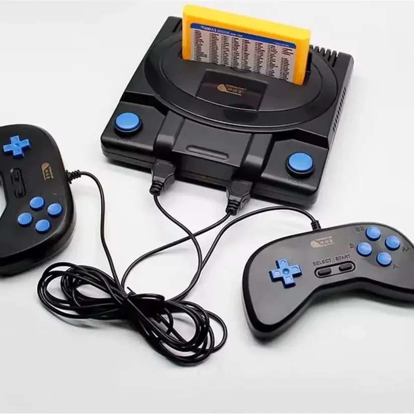 Игровая приставка с AV выходом для ТВ и видеоигр FC 2 геймпадами встроенными 88