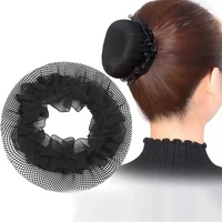 1pc performance hairnet solid color hairpins pocket hair snood net hair styling hair accessories