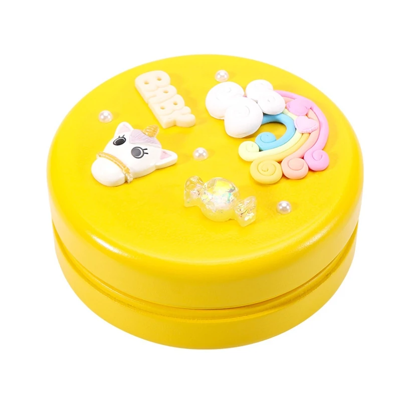 

Baby Tooth Box Wooden Kids Keepsake Organizer for Baby Teeth Cute Children Tooth Container with Tweezers and Lanugo Bottle to