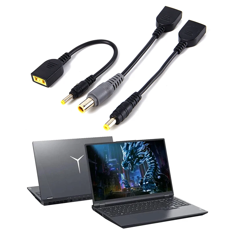 

DC Square USB Plug Female To 7.9x5.5mm 4.0 Male Power Adapter Converter Connector Cable Cord For Lenovo Thinkpad Charger Adapter