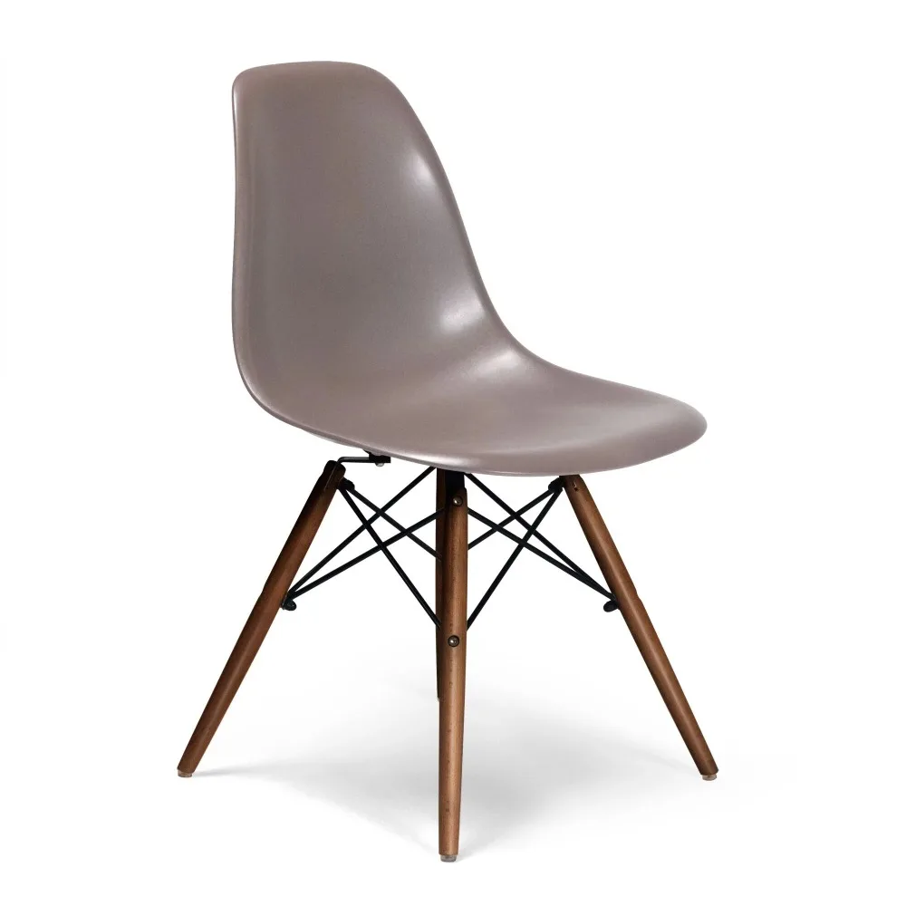 

Paris-1-Taupe-Walnut Finish Legs Chairs Living Room Furniture Backrest Chair Lounge Recliner Single Home