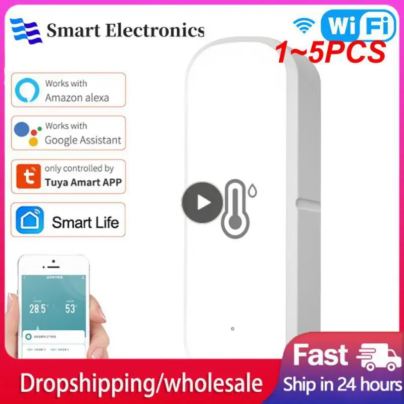 

Wi-Fi датчик температуры и влажности, 1-5 шт.