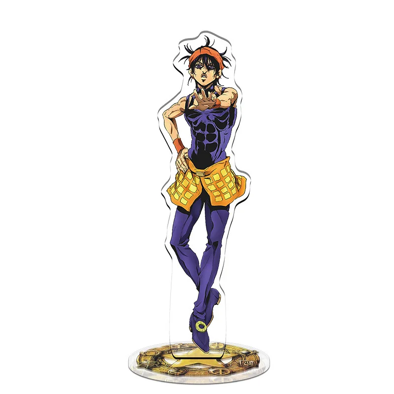 Брелок для ключей с подставкой милый настольный декор в стиле аниме Джоджо