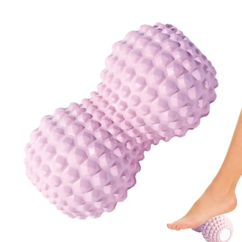 

Peanut Yoga Ball Physical Relaxing Back Massage Roller Home Exercise Equipment Foot Massage Tool For Thighs Legs Shoulders Arms